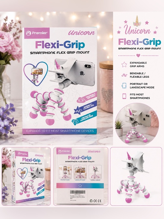 Premier Other - Premier Unicorn Flexi-Grip Smartphone Flex Grip Mount – New